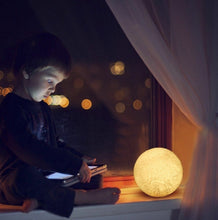 Load image into Gallery viewer, LED Night Light Magical Moon 3D USB Table Desk Moon Lamp Home Decor 8-20CM