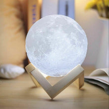 Load image into Gallery viewer, LED Night Light Magical Moon 3D USB Table Desk Moon Lamp Home Decor 8-20CM