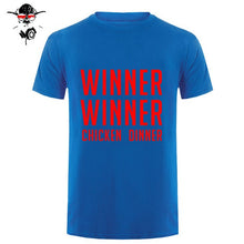 Load image into Gallery viewer, COOL new world hot FPS game Player unknown's Battlegrounds t shirts PUBG Winner Winner Chicken dinner t shirts