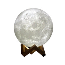 Load image into Gallery viewer, LED Night Light 3D Printing Moon Lamp Dimmable Touch Control USB Charging Light