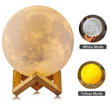 Load image into Gallery viewer, LED Night Light Magical Moon 3D USB Table Desk Moon Lamp Home Decor 8-20CM