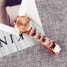 Load image into Gallery viewer, 2019 New Fashion Faux Chronograph Plated Classic Geneva Quartz Ladies Watch Women Crystals Wristwatches Relogio Feminino