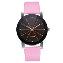 Load image into Gallery viewer, GENEVIVIA Luxury Brand Men's Watch Quartz Dial Clock Leather Wrist Watch Round Case Stainless Steel Business Wristwatch