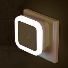 Load image into Gallery viewer, LED Night Light Mini Light Sensor Control 110V 220V EU US Plug Energy Saving Lamp For Living Room Bedroom Lighting